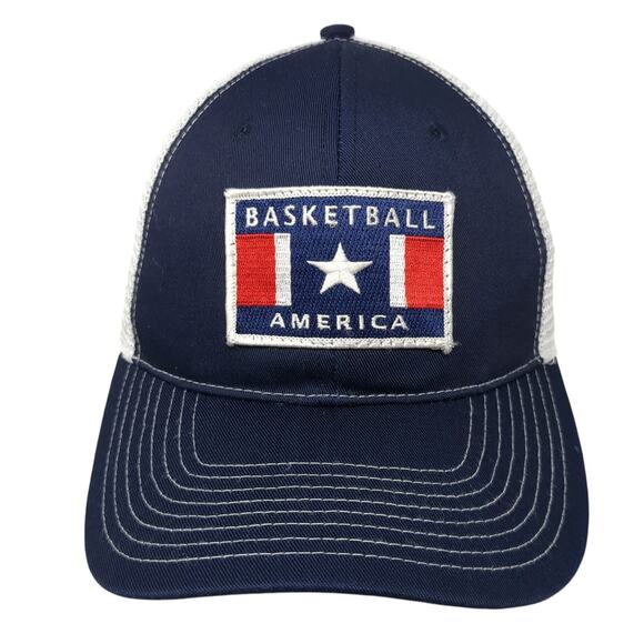 Basketball America Toddler Snapback Trucker Cap Blue OS Adjustable Sweet Caps - Picture 1 of 9